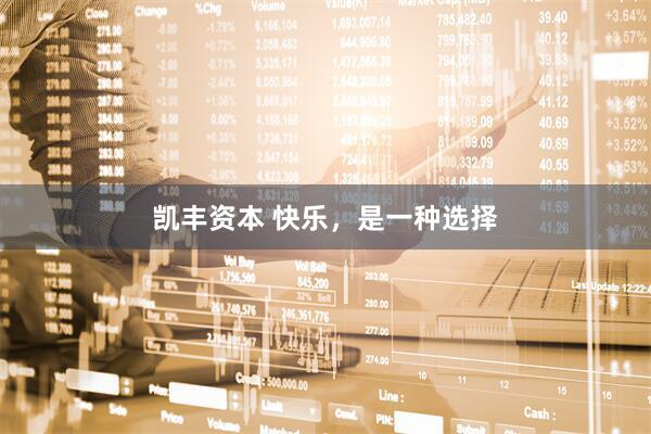 凯丰资本 快乐，是一种选择