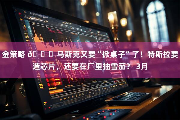 金策略 🚀马斯克又要“掀桌子”了!特斯拉要造芯片,还要在厂里抽雪茄? 3月